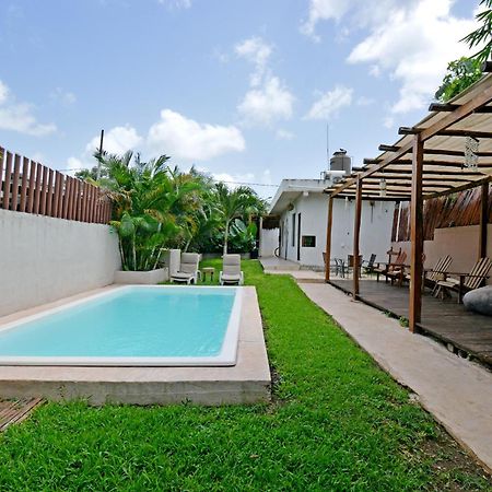 Casa Delia Hotel Downtown Bacalar Exterior foto