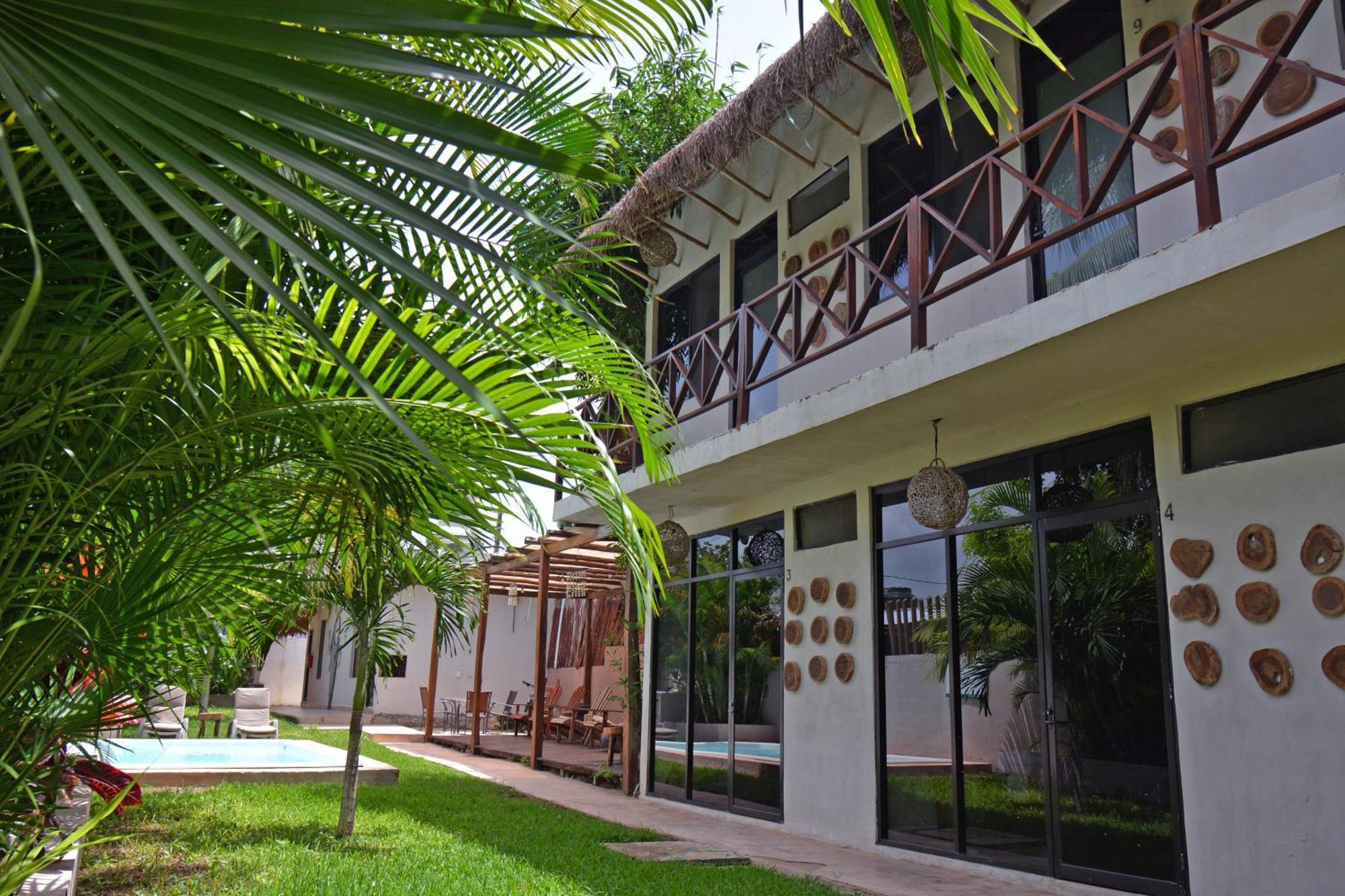 Casa Delia Hotel Downtown Bacalar Exterior foto