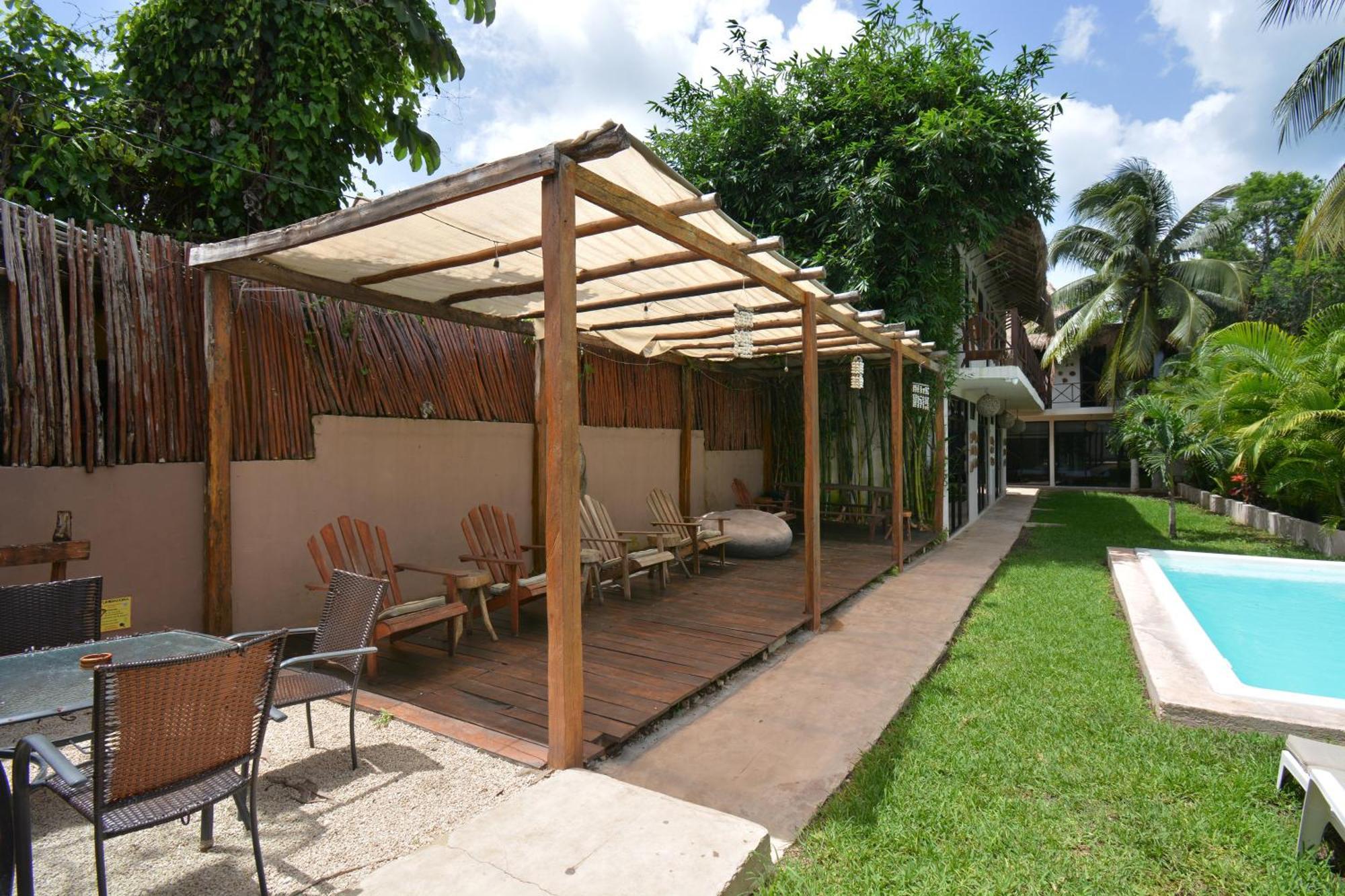 Casa Delia Hotel Downtown Bacalar Exterior foto