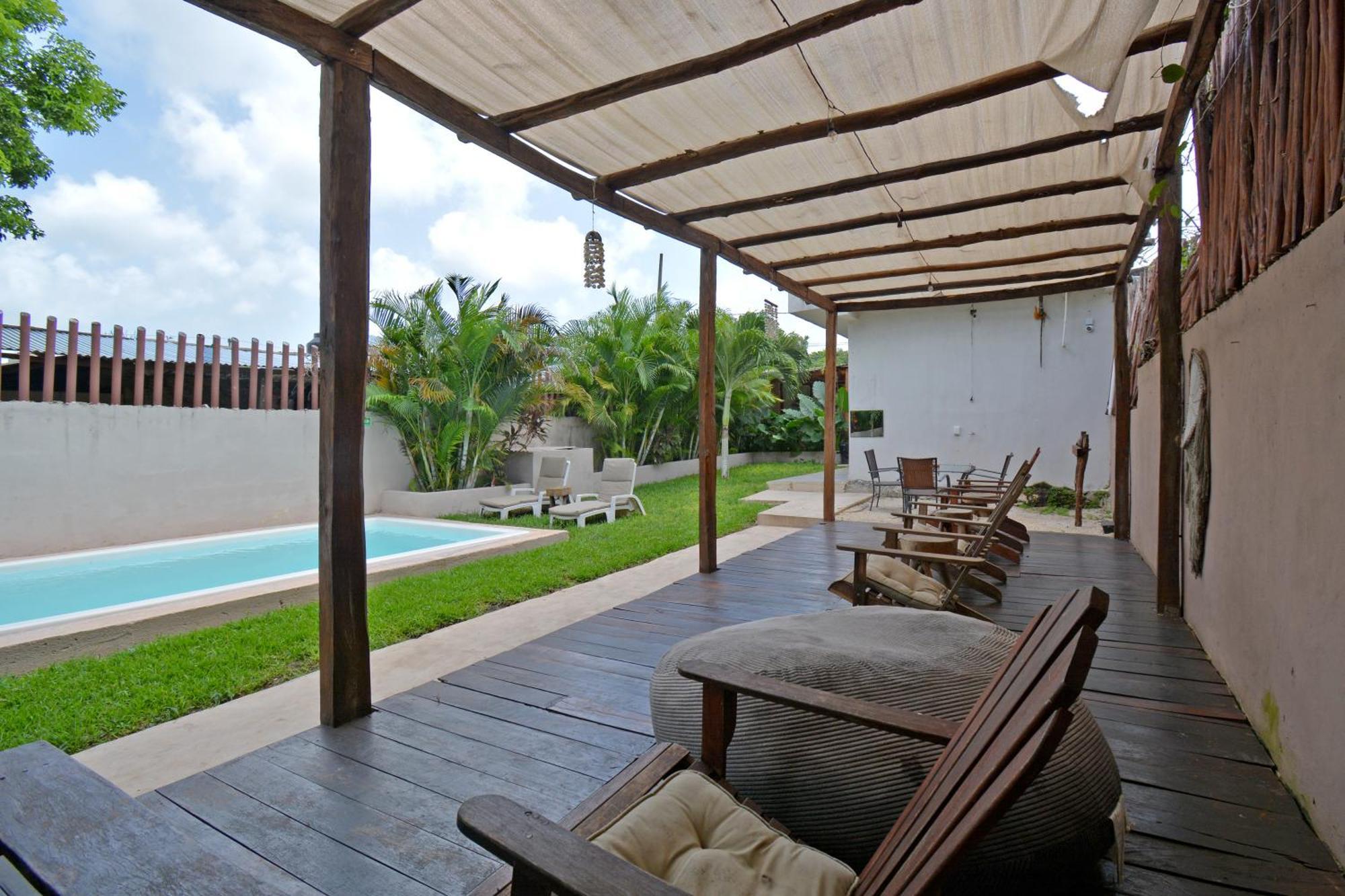 Casa Delia Hotel Downtown Bacalar Exterior foto